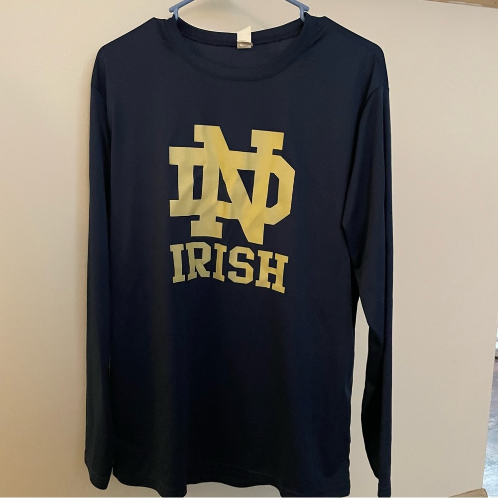 University of Notre Dame Long Sleeve Athletic Tee